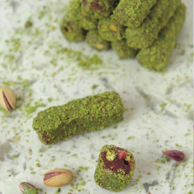 TOZ ANTEP FISTIĞI KAPLI NARLI FISTIK DOLGULU PARMAK FİTİL - 1